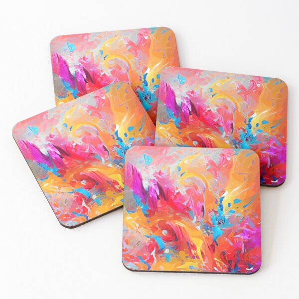 Item preview, Abstract colorful background. Brush strokes. Multi-colored mixing. Artistic background pattern designed and sold by MTShoppingLine.