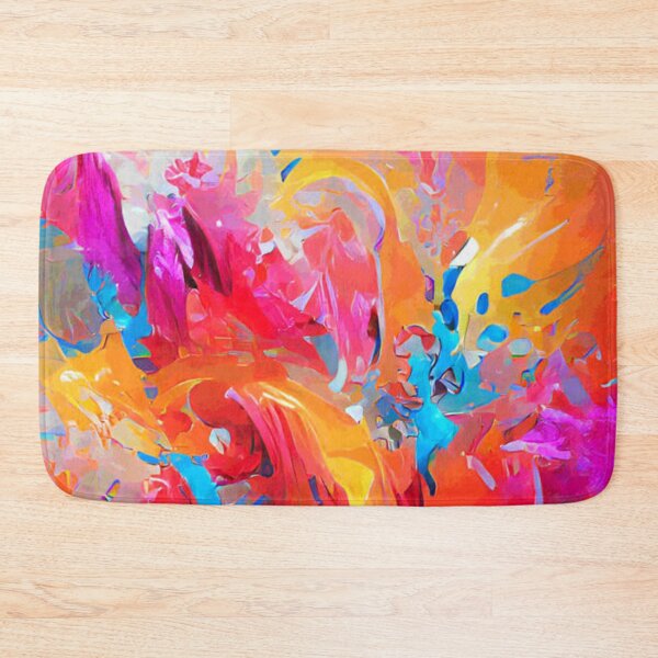Item preview, Abstract colorful background. Brush strokes. Multi-colored mixing. Artistic background pattern designed and sold by MTShoppingLine.