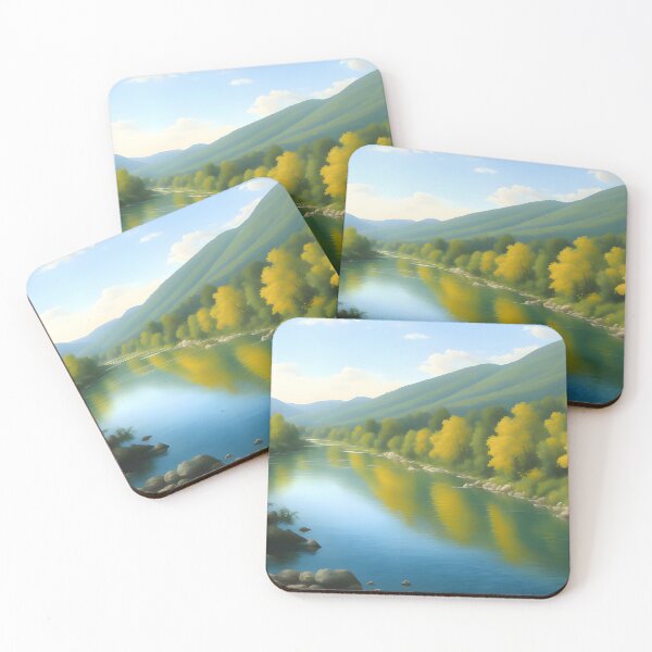 Item preview, A river in France designed and sold by Pixeledfox.
