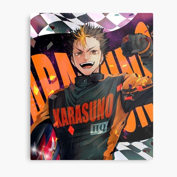 Nishinoya Yuu Haikyuu' Poster, picture, metal print, paint by