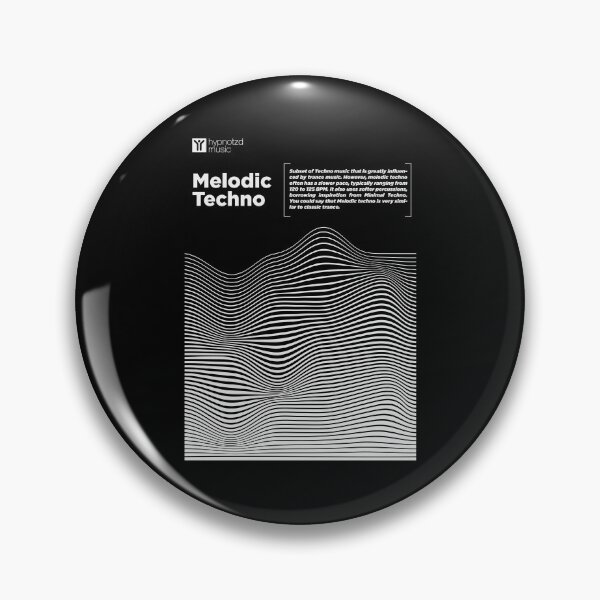 Item preview, Melodic Techno definition tech art for Djs and Electronic Music fans designed and sold by paulo silveira.