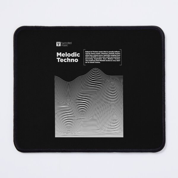Item preview, Melodic Techno definition tech art for Djs and Electronic Music fans designed and sold by paulo silveira.