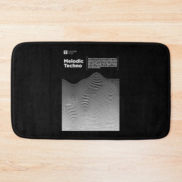 Item preview, Melodic Techno definition tech art for Djs and Electronic Music fans designed and sold by paulo silveira.