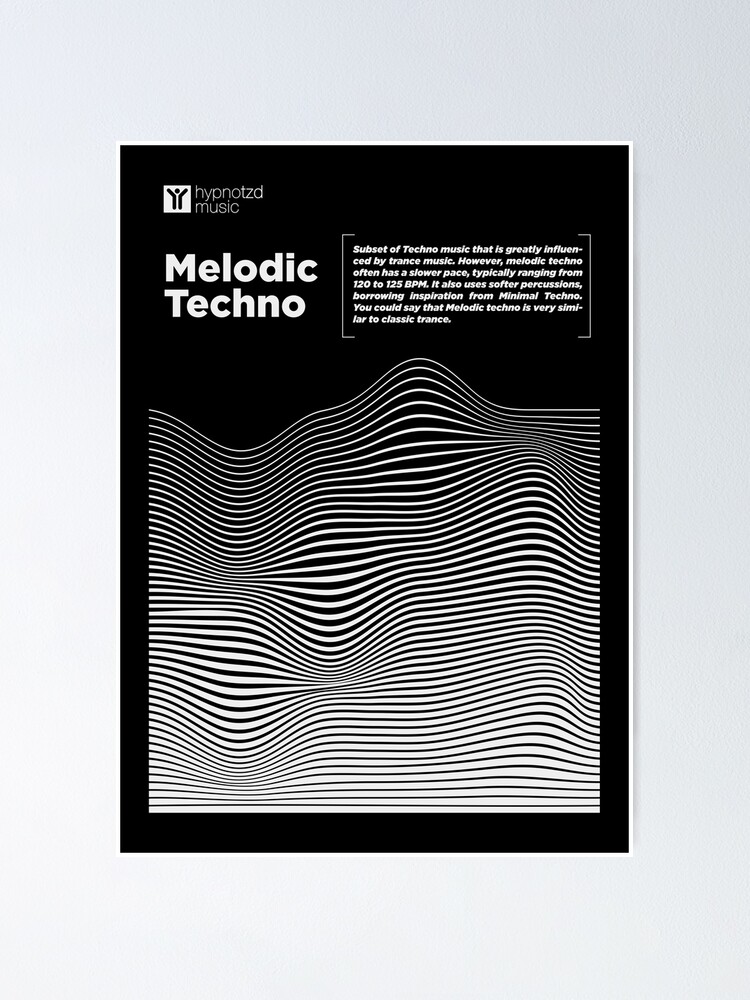 Melodic Techno definition tech art for Djs and Electronic Music