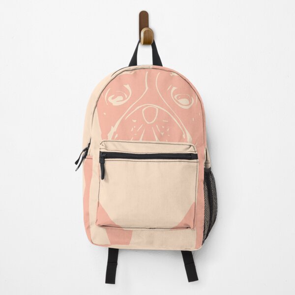 Item preview, A delicate salmon pink bulldog designed and sold by SamJanner.