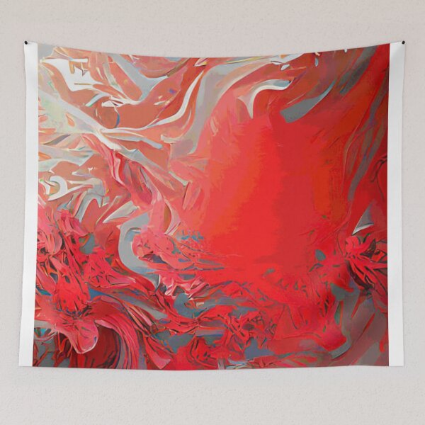 Item preview, Abstract colorful background. Brush strokes. Red colors. Artistic background pattern. designed and sold by MTShoppingLine.