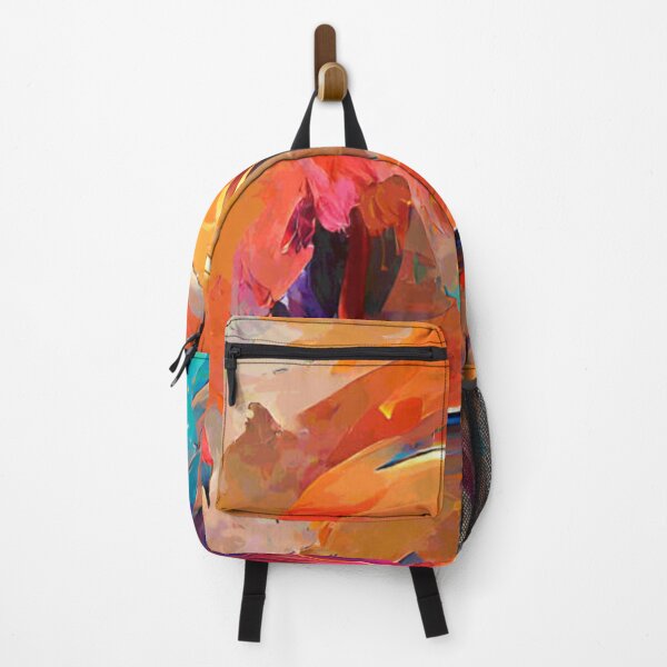 Item preview, Abstract colorful background. Brush strokes. Red, orange, yellow, purple and blue colors. Artistic background pattern. designed and sold by MTShoppingLine.