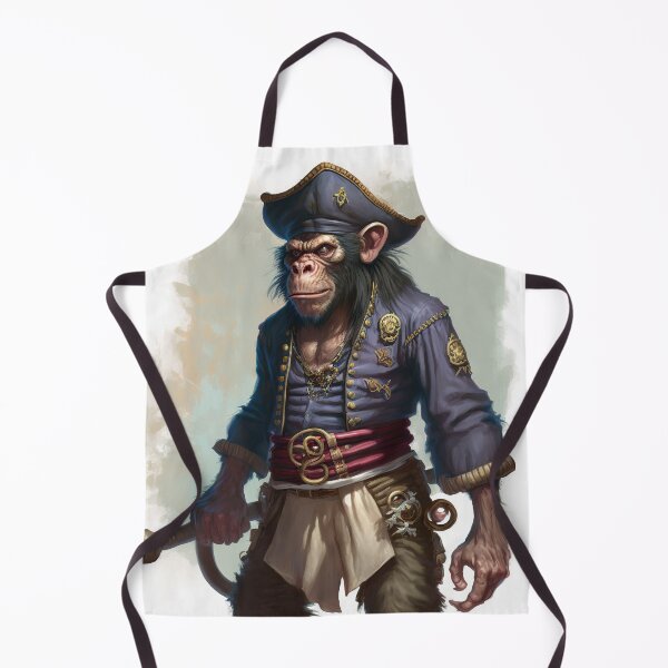 Aperçu de l'œuvre pirate de singe créée et vendue par IA-Power.