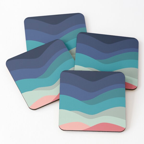 Item preview, Aesthetic Retro Colourful Waves designed and sold by JMCo-Designs.
