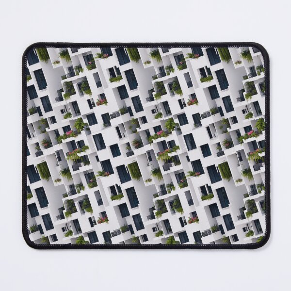 Item preview, Repeated Building Pattern | Large Accessories designed and sold by ArtMadeCool.