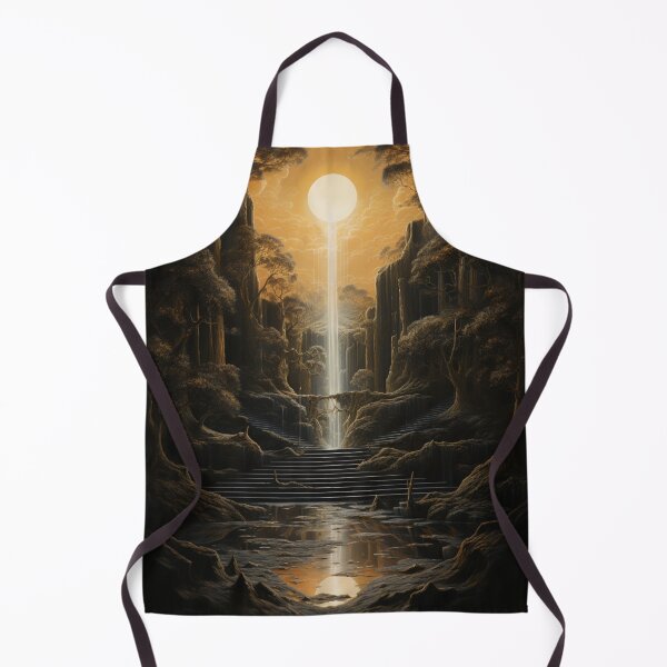 Item preview, Ethereal Falls: A Mystic Dance of Light and Shadow - 13 designed and sold by Moisky Art.