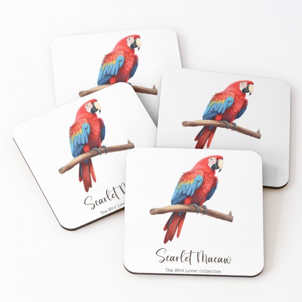 Item preview, A Scarlet Macaw designed and sold by GoodOldVintage.