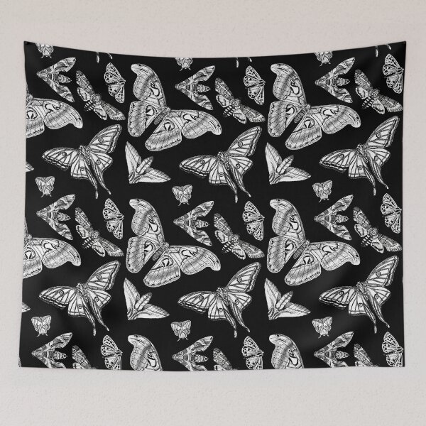 Item preview, Moth pattern designed and sold by B-d-t.