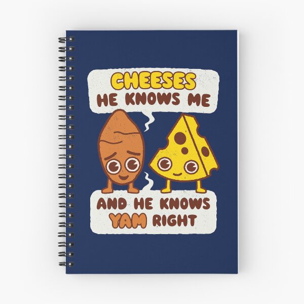 Item preview, Cheeses He know me - Musical Pun Cheeky Joke  designed and sold by WeirdPunderful.