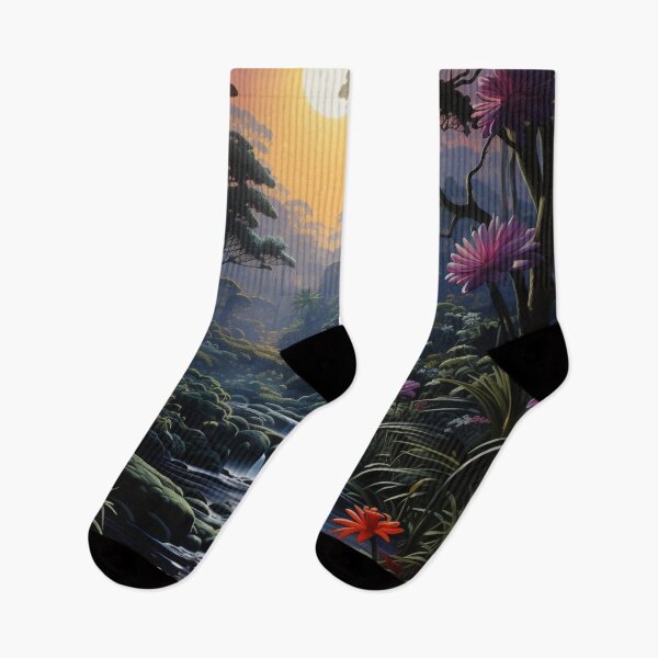 Item preview, Ethereal Falls: A Mystic Dance of Light and Shadow - 16 designed and sold by Moisky Art.