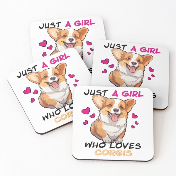 Item preview, Just A Girl Who Loves Corgis designed and sold by SatooDesign.
