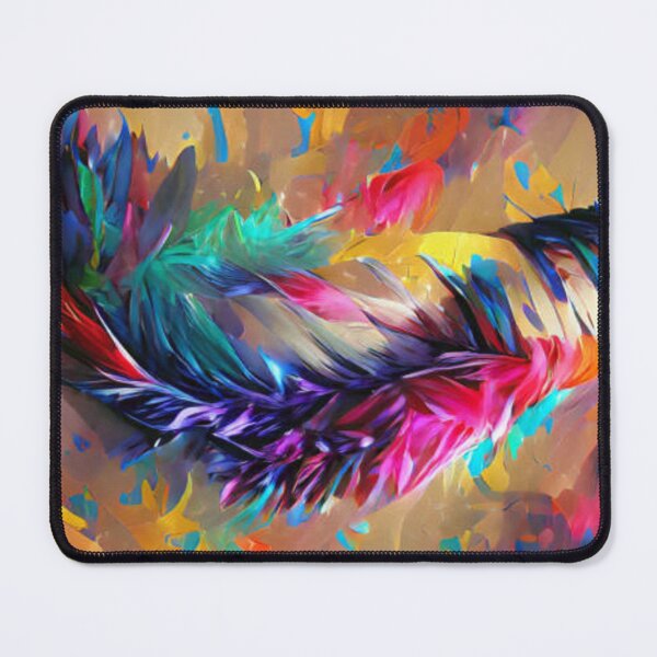 Item preview, Abstract colorful feather like illustration designed and sold by MTShoppingLine.