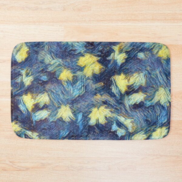 Item preview, Blue Gold Leaves Fall designed and sold by Profitrip.