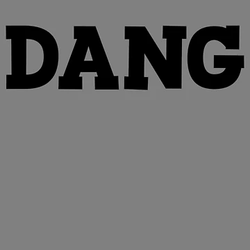 Imagen de la obra Dang Funny Joke Sarcastic Saying Dang Gear de DynamicDesign