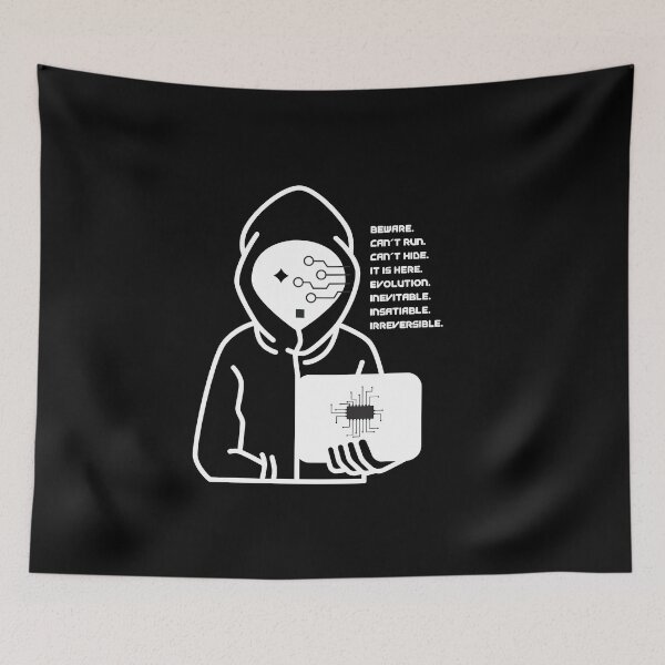 Item preview, Digitalization is the evolution - Futuristic simple cyberpunk theme designed and sold by Turjk.