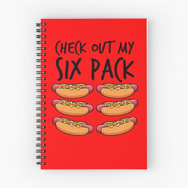 Item preview, Check Out My Six Pack Funny Hotdog Abs Hotdog 4th Of July Gear designed and sold by DynamicDesign.