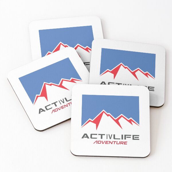 Item preview, Activlife Adventure With Red Mountains and Blue Sky  designed and sold by activlifewear.