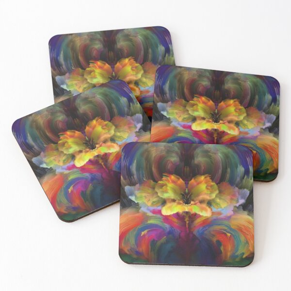 Item preview, Psychedelic floral pattern designed and sold by MTShoppingLine.