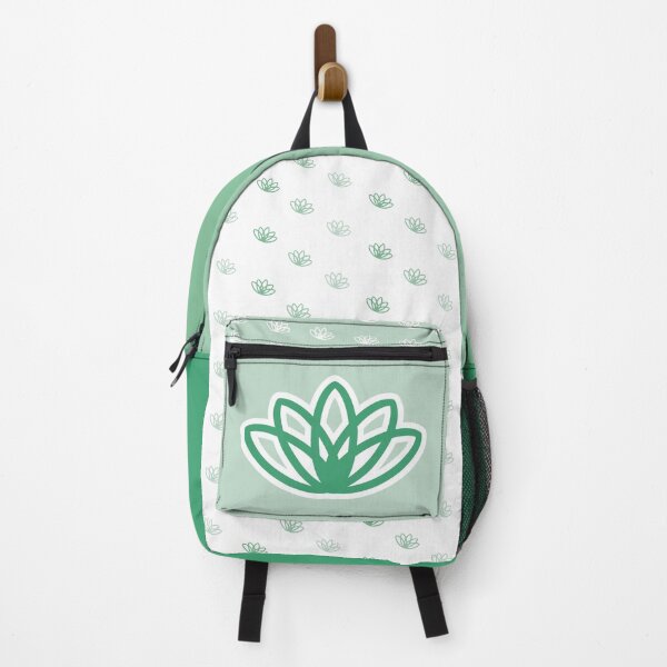 Item preview, Happy Vibes Lotus Flower (Green) designed and sold by Design Zoomies.