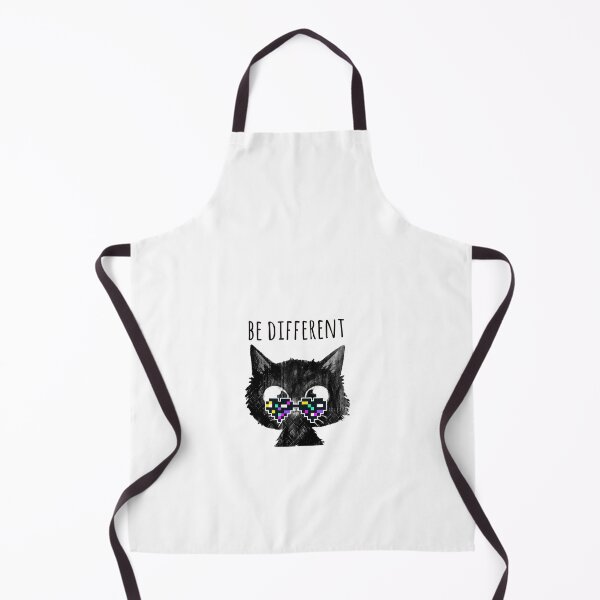 Item preview, Cat, glasses, nerd, be different, geek designed and sold by theherbst131313.