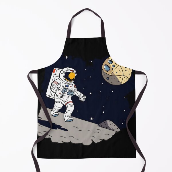 Item preview, Moonwalker: Astronaut on the Moon in Flat Perspective Comic designed and sold by 24hSpaceMadness.