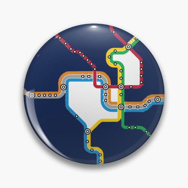 Item preview, Washington DC Metro Map 	 	 designed and sold by xvxfqqbu92.