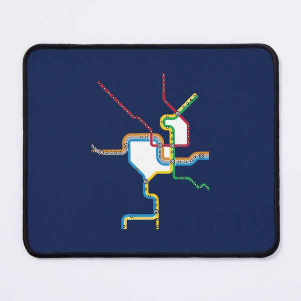 Item preview, Washington DC Metro Map designed and sold by xvxfqqbu92.