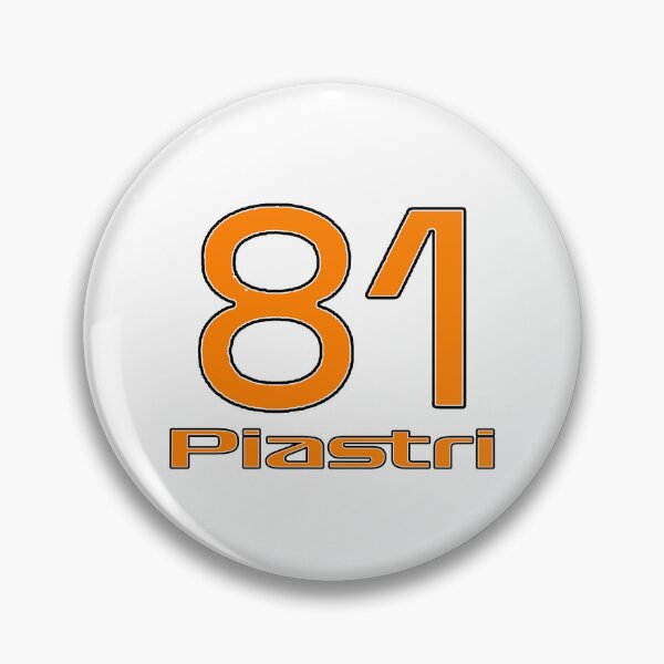 Item preview, Oscar Piastri Number 81 designed and sold by BradF1Posters.