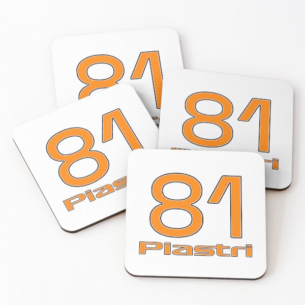 Item preview, Oscar Piastri Number 81 designed and sold by BradF1Posters.