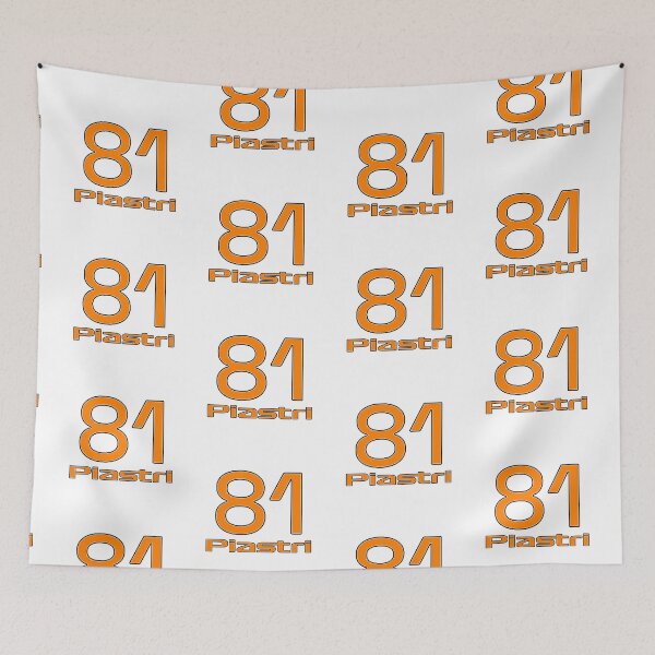 Item preview, Oscar Piastri Number 81 designed and sold by BradF1Posters.