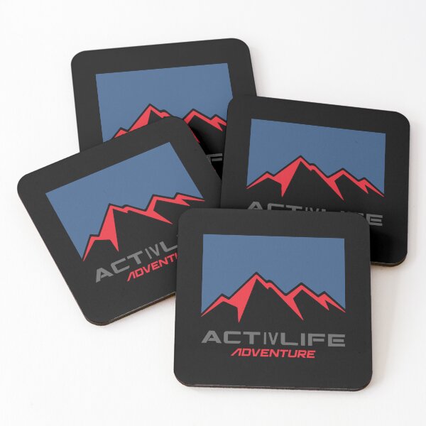 Item preview, Activlife Adventure With Red Mountains and Blue Sky  designed and sold by activlifewear.