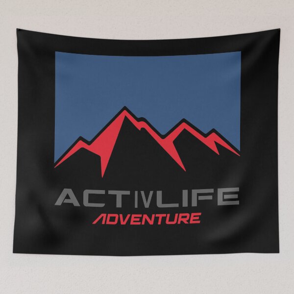 Item preview, Activlife Adventure With Red Mountains and Blue Sky  designed and sold by activlifewear.