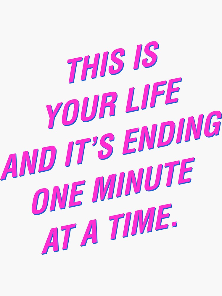 this is your オファー life ステッカー