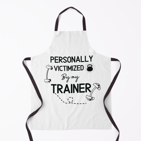 Item preview, Personally Victimized By My Trainer - Funny Gym Quote designed and sold by unique things.