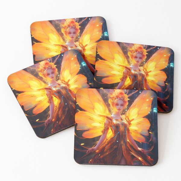 Item preview, Fiery Fairy 10 designed and sold by Red Witch Art.