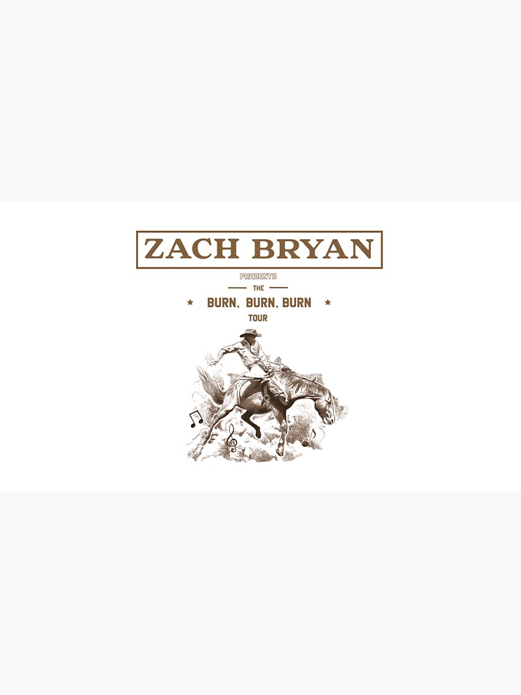Disover The Burn Burn Burn Tour 2023 zach bryan - Zach Bryan Bucket Hat