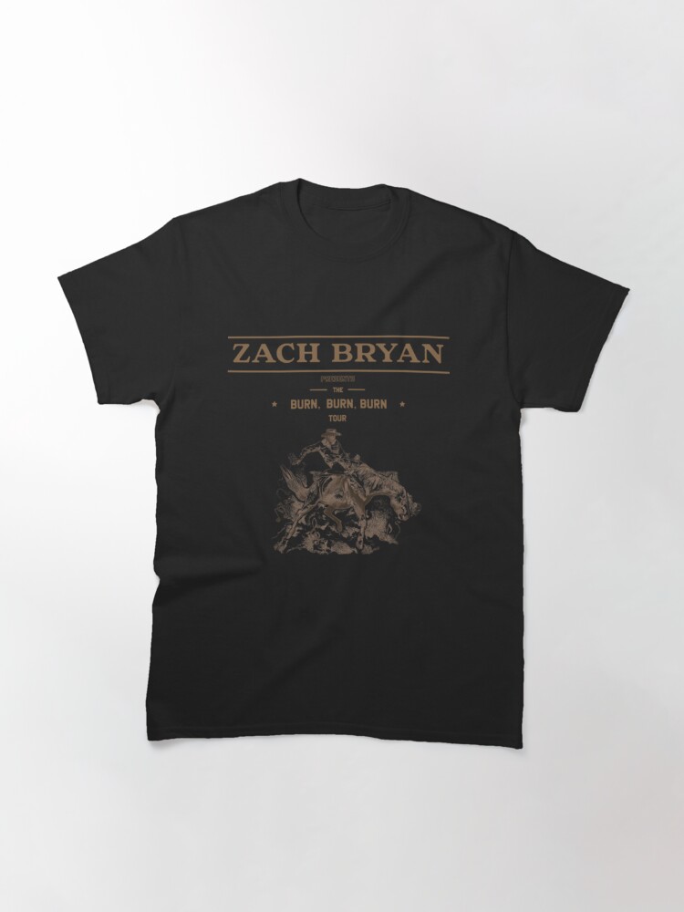 Disover Zach Bryan Musical T-Shirt, Country Music T-Shirt, Music Tour T-Shirt, American Heartbreak T-Shirt, The Burn Burn Burn 2023 Tour Shirt