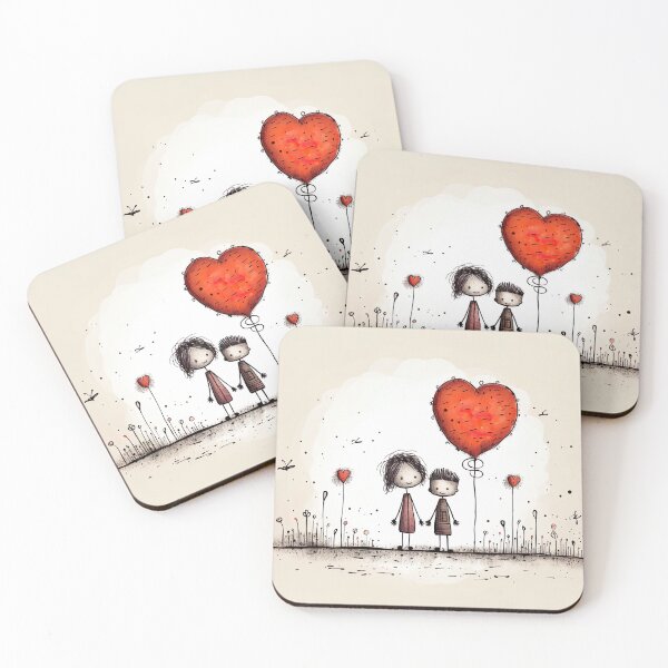 Item preview, Stickfigure love - big sister and baby brother designed and sold by miss-keysmash.