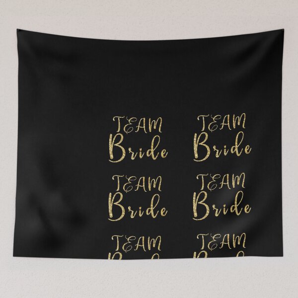 Item preview, Golden Unity: Stylish Team Bride Sticker Set - 6 Pieces of Sparkling Gold designed and sold by EmeraldeaArt.