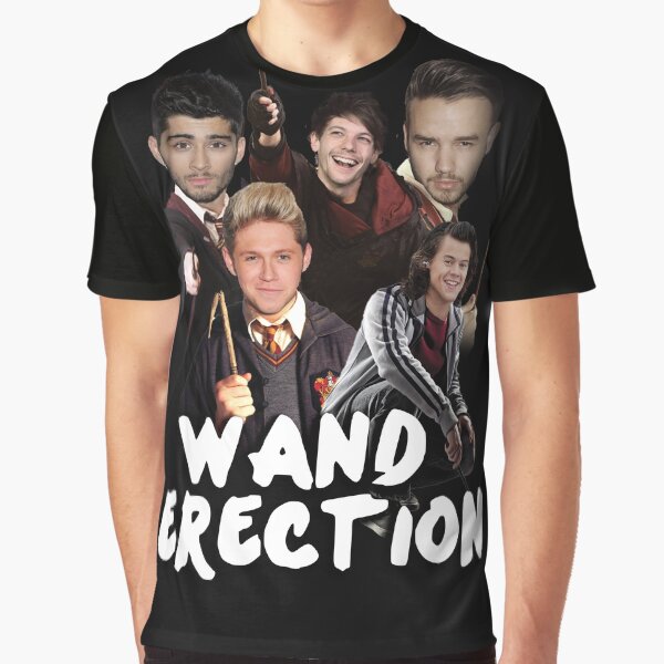 Item preview, Wand Erection Parody Shirt designed and sold by TheIronyCloset.