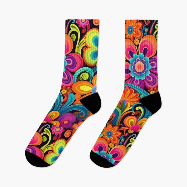 Item preview, Psychedelic Flowers designed and sold by SweetMagicDream.