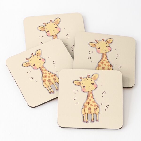 Item preview, Angolan giraffe baby animals designed and sold by Zenalia.
