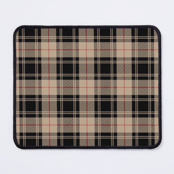 Item preview, Tartan, clan, Moffat tartan tan, black, red colours. Scottish Plaid pattern. Checkered pattern. designed and sold by iclipart.