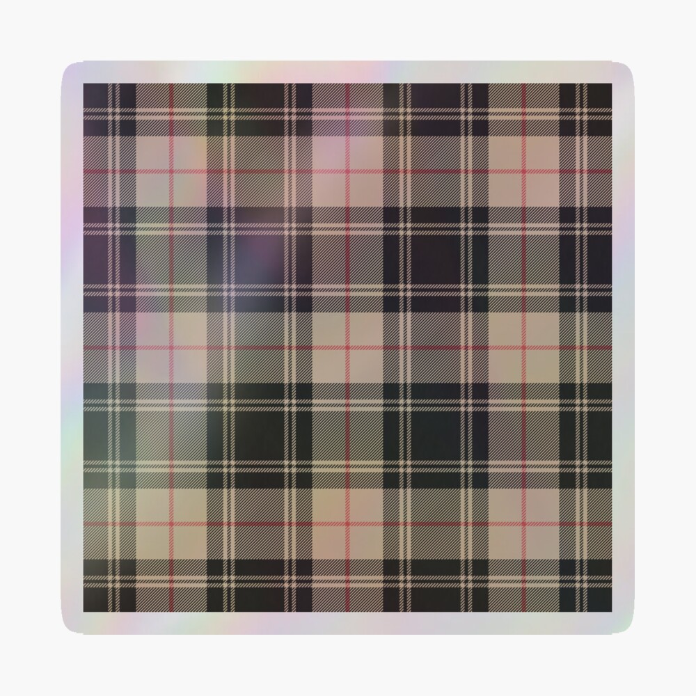 Tartan, clan, Moffat tartan tan, black, red colours. Scottish