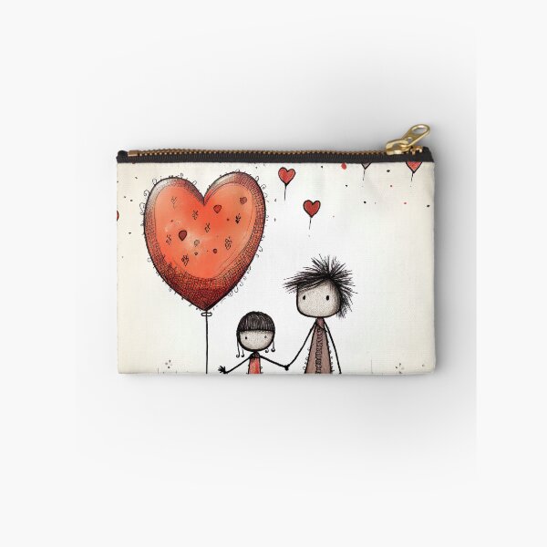 Item preview, Stickfigure love - mom and kid designed and sold by miss-keysmash.
